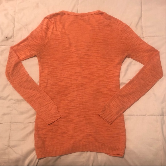 Kismet - Orange 🍊 Button Down Sweater - Picture 2 of 5
